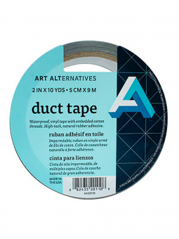 Cinta Duct Tape Plateada Art Alternatives 5cm X 9mt AA20110