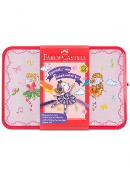 Marcadores Connector Faber Castell Set Bailarina Musical FC155095