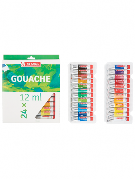 Crealign ➤ Set de 9 ceras gouache de colores -> Mumuchu