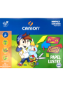 Papel Lustre Minipack Escolar Canson 21x26,5cm 60gr 20 Hojas 176016CL