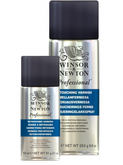 Barniz de Retoque Óleo Spray Profesional Winsor & Newton