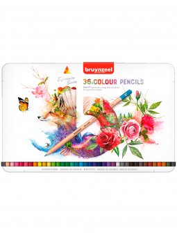 Lápices de Colores Bruynzeel Expression Set 36 Colores 60312036