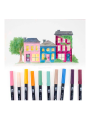 Marcadores Tombow Dual Brush Set 10 Colores Cabaña TB56216