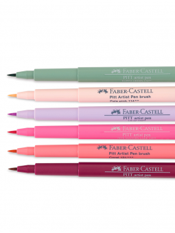 Marcadores Pitt Artist Pen Faber Castell Punta B Pincel