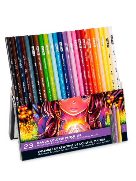  Lápices de Colores Prismacolor Set Manga