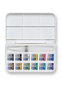 Acuarela en Pastillas Cotman Winsor & Newton Set 12 + Pincel Con Depósito de Agua W0390658000