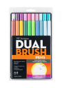 Marcadores Tombow Dual Brush Set 20 Colores Paleta Mezcla Perfecta TB56193