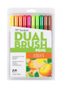 Marcadores Tombow Dual Brush Set 10 Colores Citrus TB56196