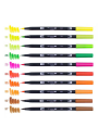 Marcadores Tombow Dual Brush Set 10 Colores Citrus TB56196