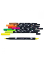 Marcadores Tombow Dual Brush Set 10 Colores Citrus TB56196