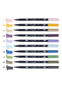 Marcadores Tombow Dual Brush Set 10 Colores Flora Desertica TB56197