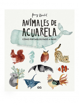 Libro Animales de Acuarela Jenny Boidol 978-84-252-3282-4