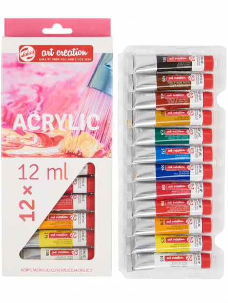 Pintura acrilica Artist 12 colores surtidos (57227)