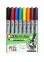 Marcadores Permanentes IDenti Pen Sakura Set 8 Colores XYK-T-8