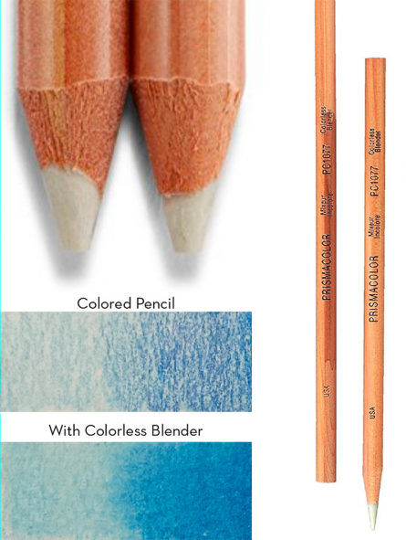 962 Prismacolor Premier Colorless Blender Pencil for Art & Drawing, Pack of  2