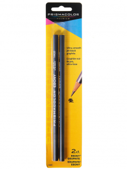 Lápices Grafito Prismacolor Ebony Ultra Suave Set 2 14425