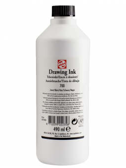 Tinta de Dibujo Negra 700 Talens 490ml 43727000