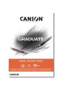 Block Dibujo Canson Graduate Esbozo A4 96gr 40 Hojas 110362