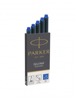 Cartuchos de Tinta Parker para Pluma Estándar 5 Unidades