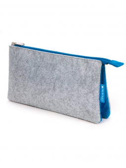 Estuche Fieltro ProFolio Midtown Itoya Gris - Azul