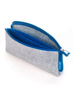 Estuche Fieltro ProFolio Midtown Itoya Gris - Azul