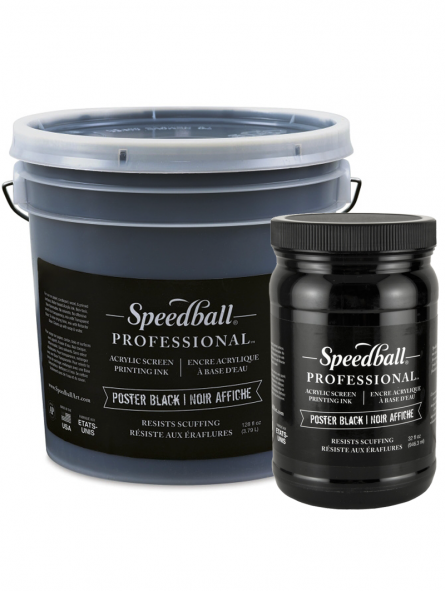 Speedball Acrylic Ink - Poster Black - 32 oz.