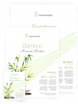 Block Técnica Mixta Hahnemuhle Bamboo 265gr