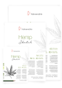Block Dibujo Hahnemuhle Hemp Sketch 80gr 80 hojas