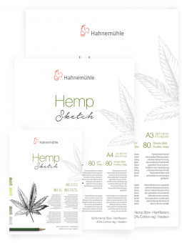 Block Dibujo Hahnemuhle Hemp Sketch 80gr 80 hojas
