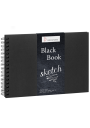 Croquera Dibujo Papel Negro Hahnemühle 250gr 30 Hojas