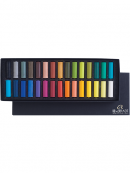 Pastel Seco Rembrandt Set 30 Colores Media Barra 31823116