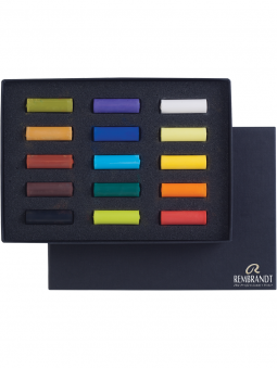 Pastel Seco Rembrandt Set 15 Colores Media Barra 31823108