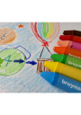 Crayones de Cera Solubles Al Agua Bruynzeel Set 8 Colores 60131008