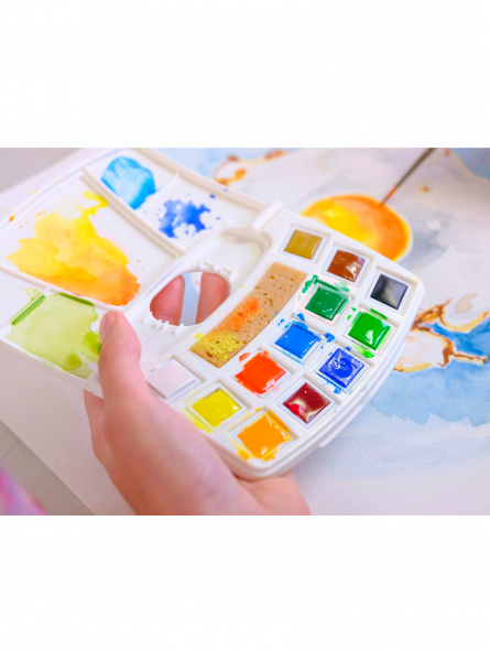 Talens Art Creation Watercolor Pocketbox 12 Color Set