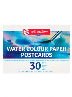 Tarjetas Postales de Acuarela Art Creation 200gr 10.5x14.8cm 30 Hojas 9317009M