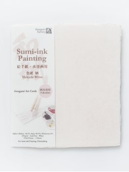 Papel Shikishi Sumi-Ink Awagami 297gr 23.5 x 27 cm AW8390603