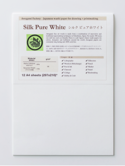 Papel Dibujo Y Grabado Silk Pure White Awagami 68gr A4 AW8429811