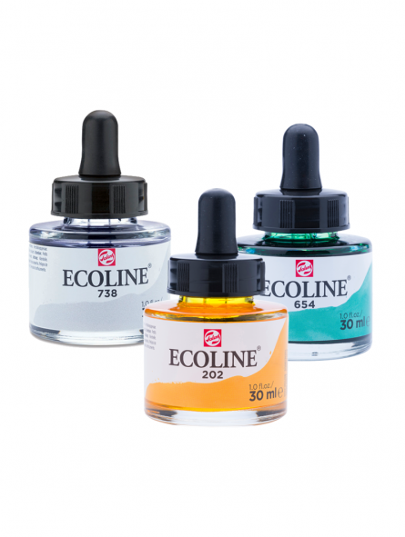 Ecoline acuarela líquida set primarios