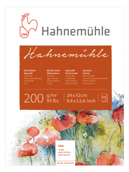 Block Acuarela Hahnemuhle 200gr 24x32cm
