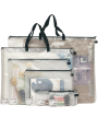 Bolsa Estuche Malla Transparente Art Alternatives