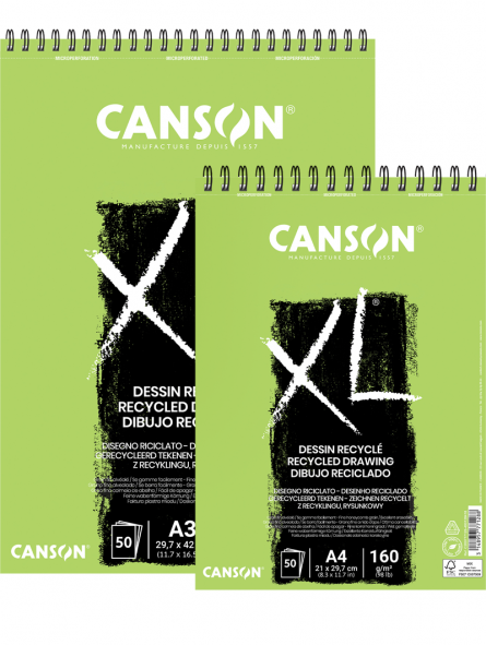 Canson 1557 A4 (21 x 29,7cm) - 50 Hojas de 120 Gsm