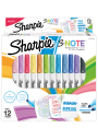 Destacadores Sharpie Note Set 12 Tonos Pasteles 2133103