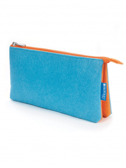 Estuche Fieltro ProFolio Midtown Itoya Celeste - Naranjo IAMDP-47OCOR