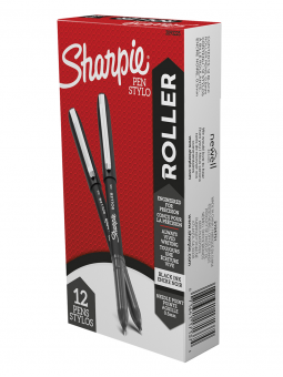 Roller Ball Sharpie Punta Ultra Fina Rojo Caja 12 Unidades 2105664