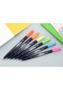 Marcador Fudenosuke Tombow Set 6 Neon TB56437