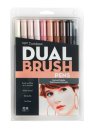 Marcadores Tombow Dual Brush Set 10 Colores Retrato TB56170