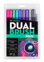 Marcadores Tombow Dual Brush Set 10 Colores Galaxy TB56188