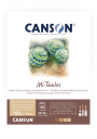 Block Pastel Canson Mi-Teintes 4 Tonos Tierra 160gr 32x41cm 20 Hojas 31032P002