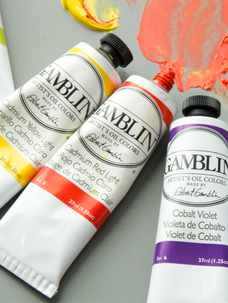 Gamblin Artist - Pintura al óleo – Colección profesional curada de 24  colores surtidos – tubos de 1.4 fl oz