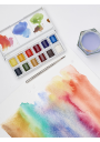 Acuarela en Pastillas Cotman Winsor & Newton Set 12 Pocket (Medias pastillas) W0390640000